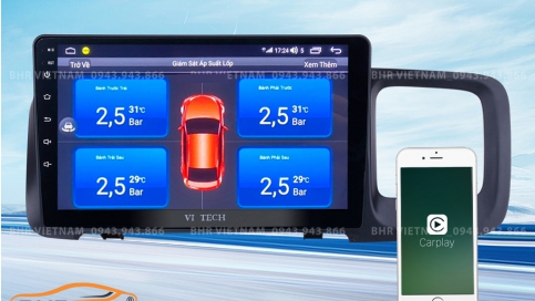 Màn hình DVD Android xe Volvo S60 2011 - 2018 | Vitech Pro